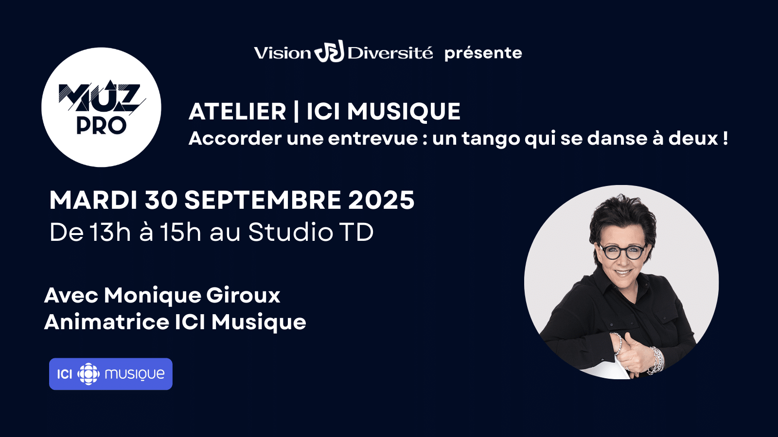 Affiche d'événement pour 